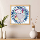 5D DIY Partial Drill Special Shape Christmas Rhinestone Diamond Drawing Kit