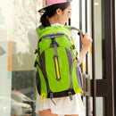 Outdoor Sports Backpacks Wear-Resistant Mountaineering Hiking Bag (Green)