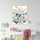 Ink Flower Oil Paint By Numbers DIY Drawing Picture for Adults Home Decorations