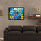 DIY Oil Painting By Numbers Kits Sea Turtle Hand Painted Canvas Drawing Picture