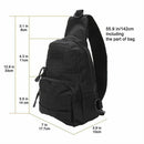 Outdoor Sport Travel Oxford Shoulder Pack Cross Body Bag Backpack Chest Bag
