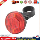Mountain Bike Handlebar Reflector Bicycle Front Rear Warning Riding Light Newly