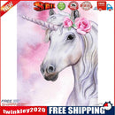 5D Diamond Painting Flowers Cartoon Horse Full Round Mosaic Home Pictures