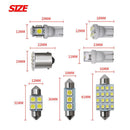 Dome Door Trunk License Plate Lamp Combo LED Inside Bulb Kit Car Interior Light