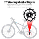 MTB Bicycle Rear Derailleur Wheel 11T Road Bike Aluminum Alloy Bearing Pull