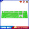 104pcs Universal Mechanical Keyboard Keycaps PC Bakclit Key Cap Set (Green)