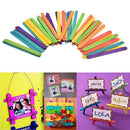 50pcs/many colorful ice sticks market stick kids hand crafts DIY make lu