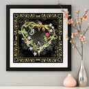 5D DIY Full Drill Diamond Painting Love Heart Cross Stitch Mosaic Needlewor