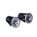 One Pair Bike Bicycle Aluminum Handlebar Grips Handle Bar Cap gray Newly