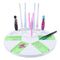 Dot Drill Tray DIY Diamond Painting Tool Plastic Storage Box Holder (White)