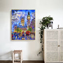 5D Diamond Painting City Street Full Round Drill DIY Mosaic Kit Home Pictures