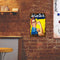 Wall Mounted Fitness Girl Metal Signs Retro Pub Bar Door Hanging Rectangle Sheet