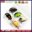 5pcs/Set 30mm 2.05g Mini Crankbaits Fishing Sinking Wobbler for Pike Trolli