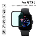 2pcs Watch Protective Film for Amazfit GTR 3/GTS 3/GTR 3 Pro Smartwatch Film