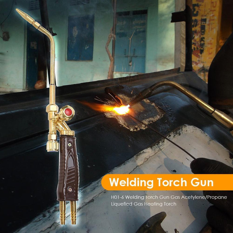 Welding Torch Injection Suction H01-6 Copper Oxygen Acetylene Heating Torch