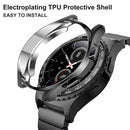 Electroplated Protective Cover Accessories for for Galaxy Watch 4 Classic 42m