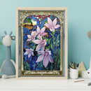 5D DIY Diamond Painting Kits Full Round Drill Flower Rhinestone Art Crafts Ho