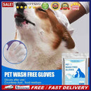 6pcs Cleaning Gloves No Rinse Disposable Gloves Wipes Stain Remover Pet Products