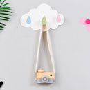 Cute Cloud Shape Self Adhesive Wall Hooks Kitchen Hanger for Clothes Bag Ha