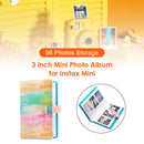 96 Pockets Polaroid Photo Album for Fujifilm Instax Mini Film (Oil Paint)