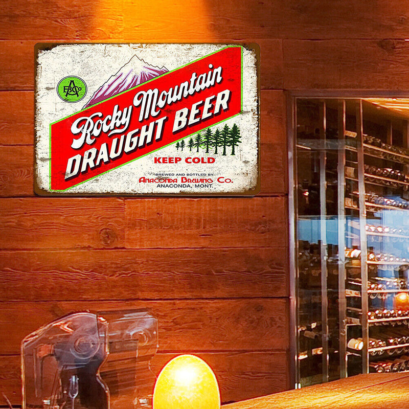 Letter Metal Sign Tin Plaque Retro Poster for Bar Pub Club Wall Painting