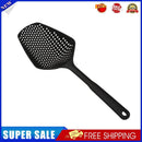 Plastic No-stick Water Ice Shovel Filter Long Strainer Colander (Black)