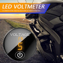 Car DC 5-48V Panel Voltmeter Touch Switch Battery Capacity Tester (Orange) Newly