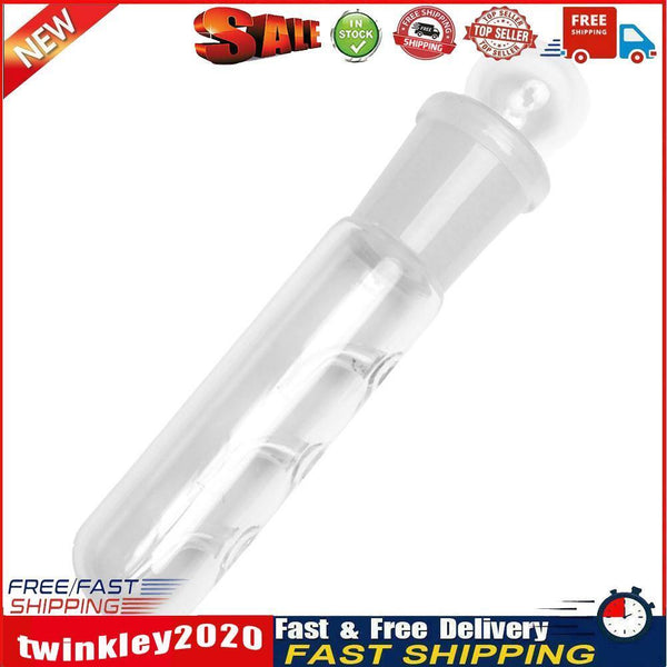 Transparent Aquarium Aquatic Cleaner Crystal Glass Planarian Trapping Pen Newly