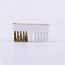 Tools Portable Copper Wire Cleaner Dual Brush Nail Drill Bits Cleaning Brush