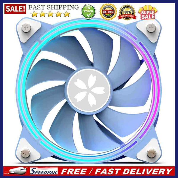 Yeston ZEAGINAL ARGB CPU Cooling Cooler Fan 4Pin PWM PC Case Heatsink Radiator