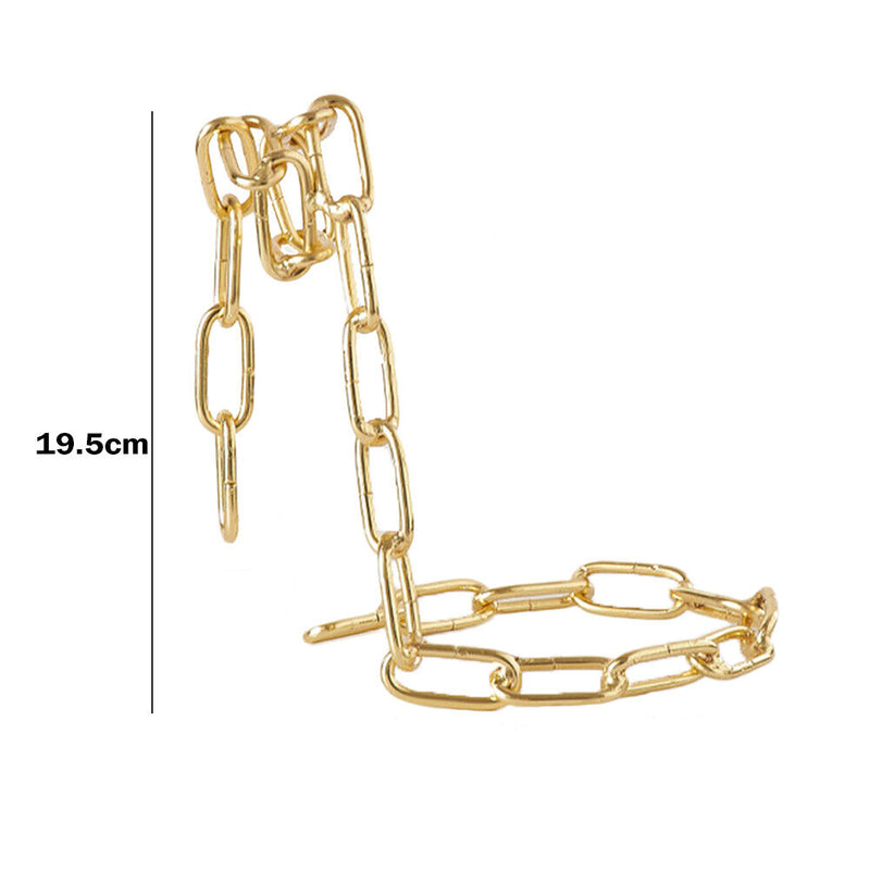 Wine Display Stand Chain Cabinet Restaurant Suspension Retro Magical Wine Rac