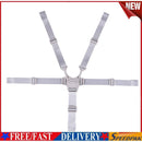 Universal Baby Dining Chair Safety Belt Portable Waterproof 5 Point Harness