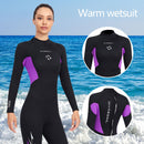 3mm Neoprene Wetsuits Women Scuba Diving Suits for Water Sport (Purple XL) Newly
