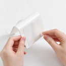 Drainage Soap Box Plastic Soap Collection Shelf Wall Holder Tray (White)