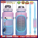2L Water Bottle Cover Neoprene Handheld Crossbody Shoulder Kettle Carrier H