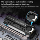 TEUCER 3Pin M.2 SSD Hard Disk Fan Heatsink Silicone Thermal Pads Cooler for PCIE