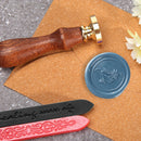 Wax Seal Stamp Whale, Sealing Wax Stamps Brass Heads for Envelopes (15)