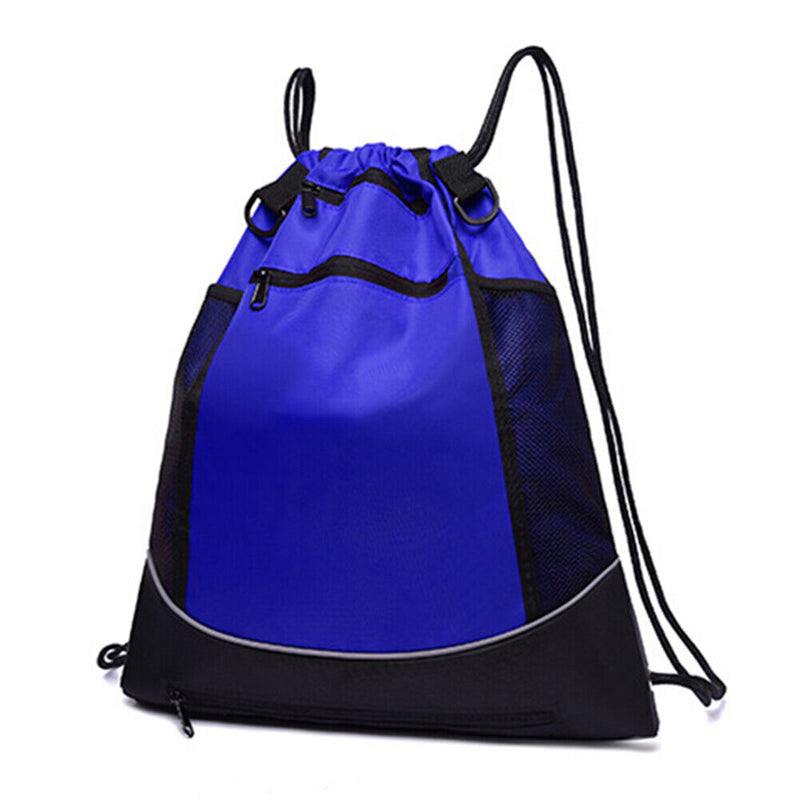 Men Outdoor Sports Gym Bags Football Volleyball Basketball Drawstring Backpac