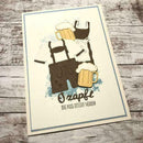 Beer Metal Cutting Dies Stencil Scrapbookings DIY Album Stamps Paper P9M4 U7D3