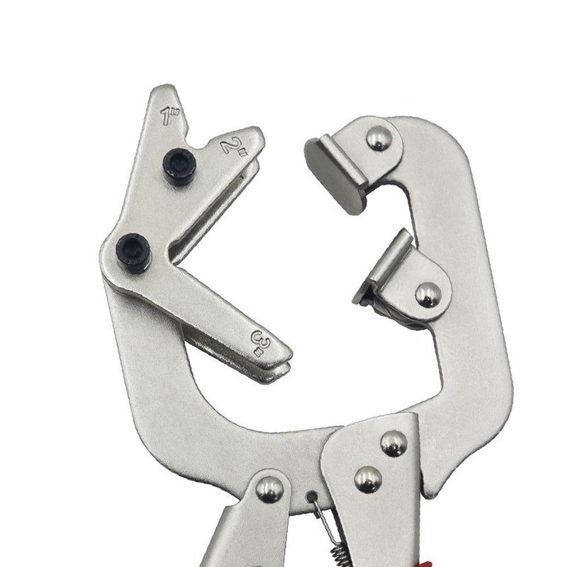 Wide Angle Heavy Duty Welding Pliers Welding Clamp Right Angle Pipes Clamp