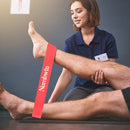 4pcs/set Latex Resistance Bands for Yoga Workout Black Red Blue Orange 600mm