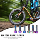 6pcs Mi Xim M6 18mm Bicycle Stem Bolt Screws for Disc Brake V Brake (Color)
