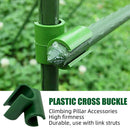 50x Garden Orchard Adjustable Plant Green Connector Flower Rattan Buckles Newly