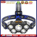 LED Headlamp Waterproof 4 Modes 350LM Outdoor Camping Working Lighting Head