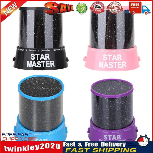 Romantic LED Starry Night Sky Projector Lamp Kids Gift Star Light Cosmos Newly