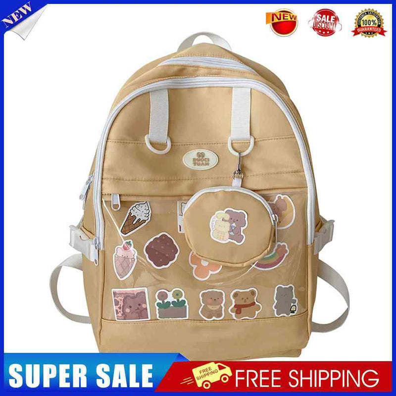 #A Cute Women Ita Bag Backpack Japanese Preppy Style Travel Lady School Book Bag