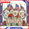 Frameless Flower Banner Oil Paint by Numbers Kit Handpainted Artwork Wall Craft
