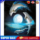 Dolphin Oil Paint By Numbers Kit DIY Acrylic Painting on Canvas Frameless