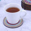DIY Diamond Painting Mandala Round Coaster Cup Cushion Insulation Pad Table Pads