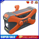 #A Solar Powered Weather Radio Multifunctional AM FM Radio Reading Lamp for Camp